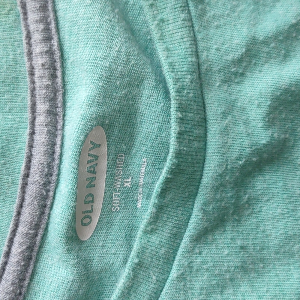 Men's XL Aquamarine Palm tree Shirt
